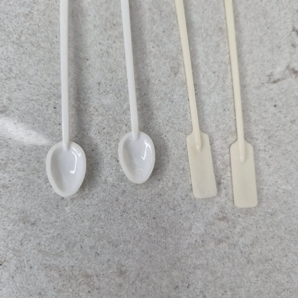 Vintage‎ Lot 4 McDonald's McSpoon Coffee Stir Spoon Stirrer Swizzles